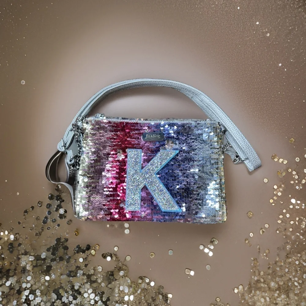Justice “K” Purse (Like New - Great Condition) 🪩💎💕